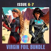G.I. Joe 6 & 7 Ivan Talavera CONNECTING COVER BUNDLE Variant B Virgin Foil